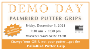 Palmbird Putter Grip Demo Day