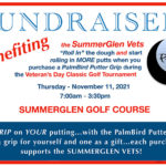 Putter Grips Demo at Annual Veterans Day Classic at Summerglen Golf course - Ocala, Florida